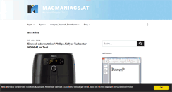 Desktop Screenshot of macmaniacs.at