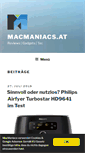 Mobile Screenshot of macmaniacs.at